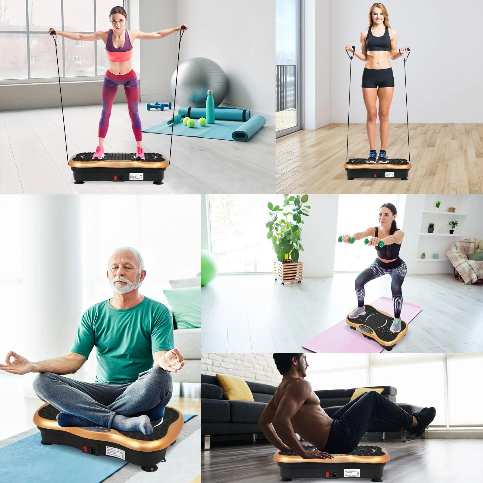 Vibration Machine Platform Plate Fitness