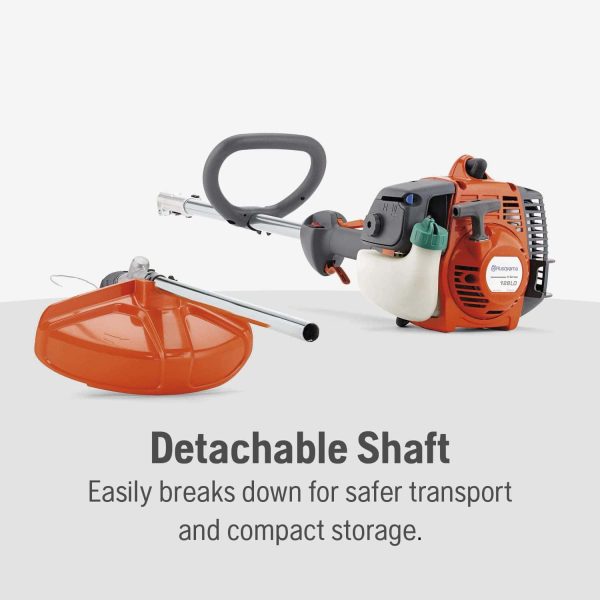 128LD Gas String Trimmer, 28-cc 2-Cycle, 17-inch Straight Shaft Gas String Trimmer with Tap ��n Go trimmer head