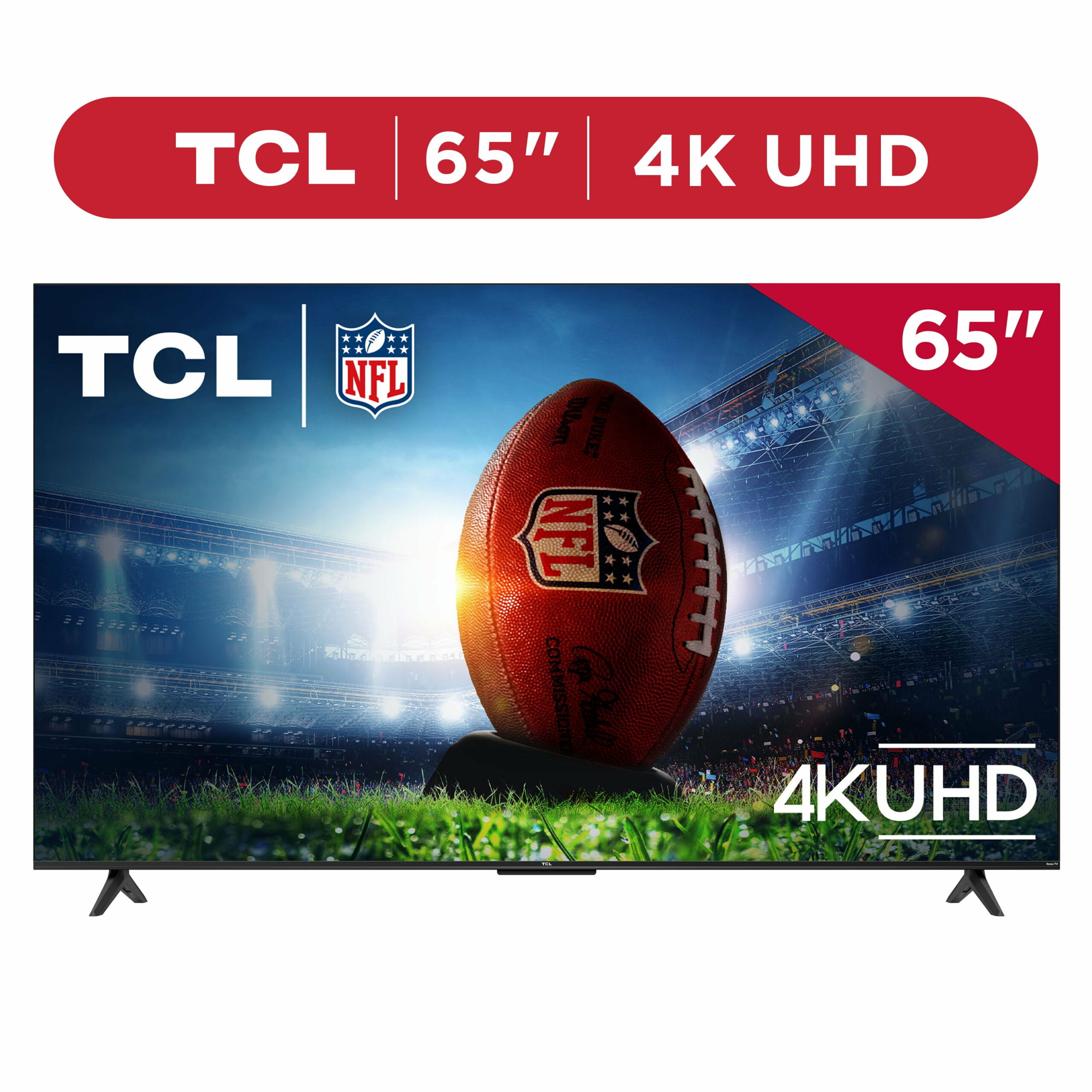TCL 65��� 4K UHD HDR Smart TV with Roku, 4-Series, Voice Control, Dual-Band WiFi, 4 HDMI Inputs