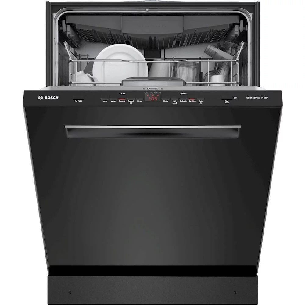 Bosch 500 Series 24��� Black Built in Dishwasher-SHPM65Z56N