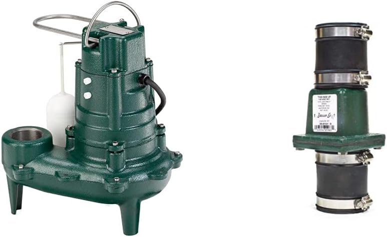 Sewage Pump, 1/2 HP Automatic �C Heavy-Duty Submersible Sewage, Effluent or Dewatering Pump