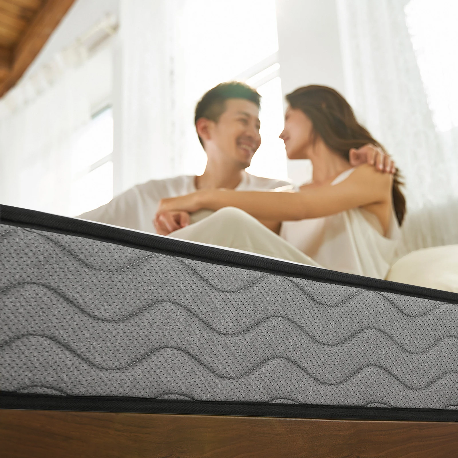 20CM S/D/Q Memory Foam Springs Mattress