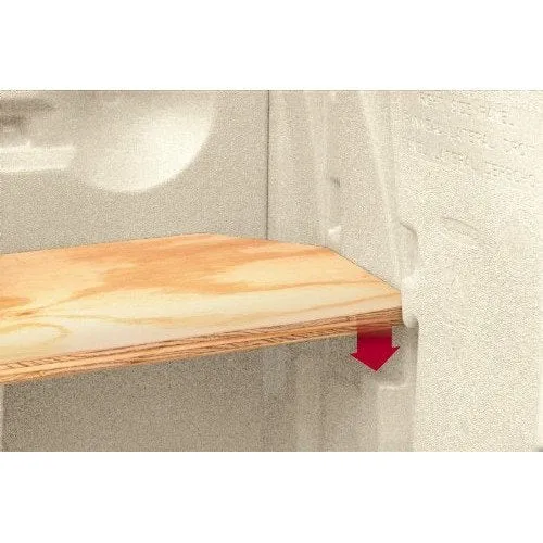 Vertical Resin Weather Resistant Outdoor Storage Shed