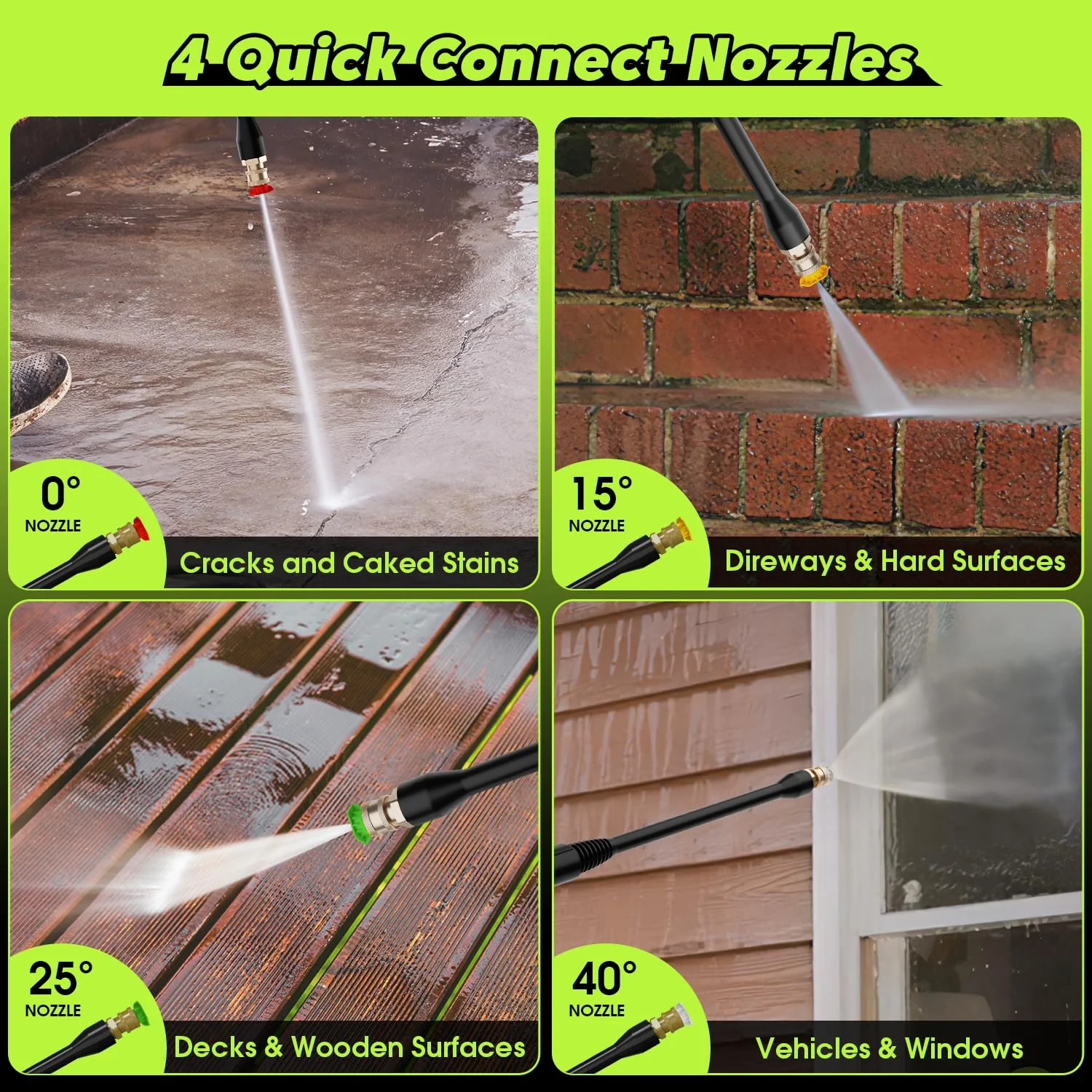 PowRyte Electric Pressure Washer, 3500 PSI 2.4 GPM