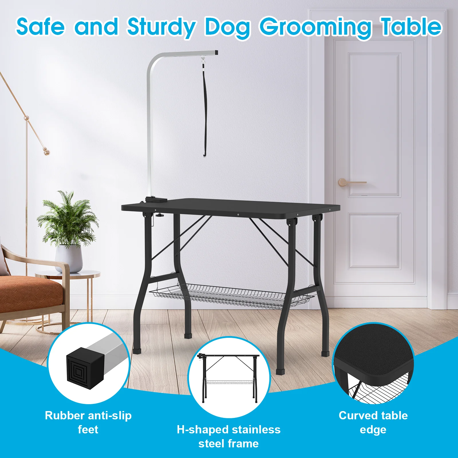 Pet Grooming Table Foldable