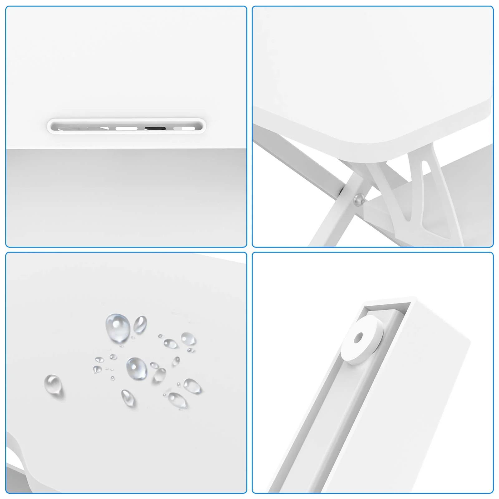 Standing Desk Height Adjustable White