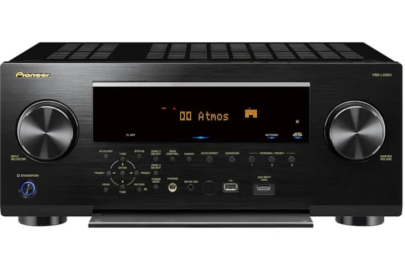 Elite 9.2-Channel Black Network AV Receiver