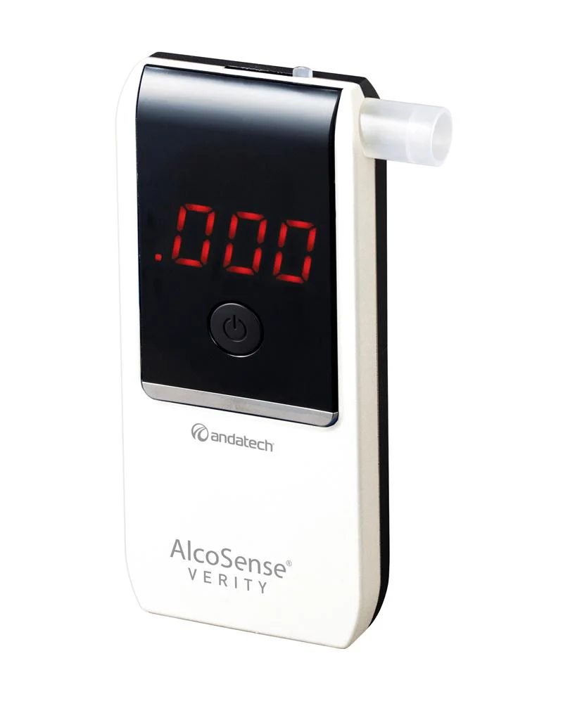 Alcosense? Verity Personal Breathalyser (White) AS3547 Certified