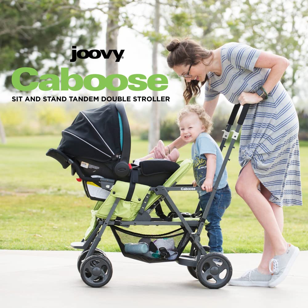 2024 Joovy Caboose Graphite Stroller Appletree