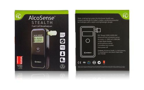 Alcosense? Stealth Personal Breathalyser AS3547 Certified