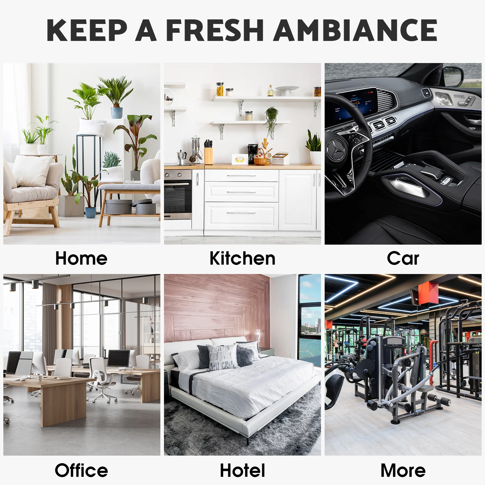 Ozone Generator 60000mg/h Air Purifier