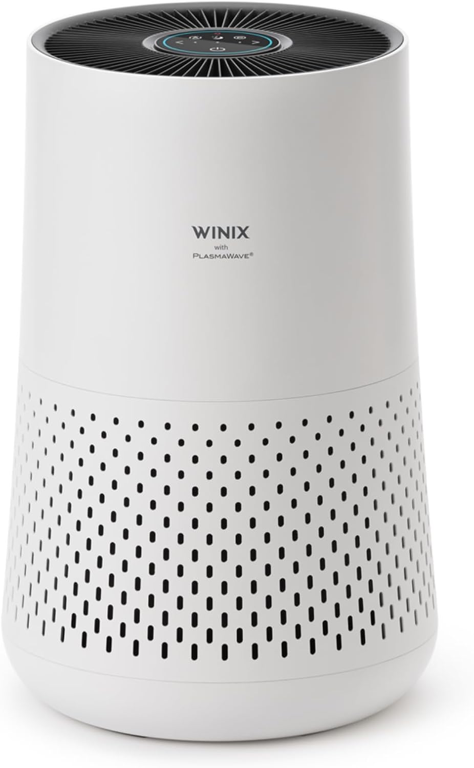 Winix Compact 4-Stage Hospital Grade True HEPA Air Purifier AUS-0850AAPU, Suitable For Areas Up To 59m2, Activated Carbon Filter, White