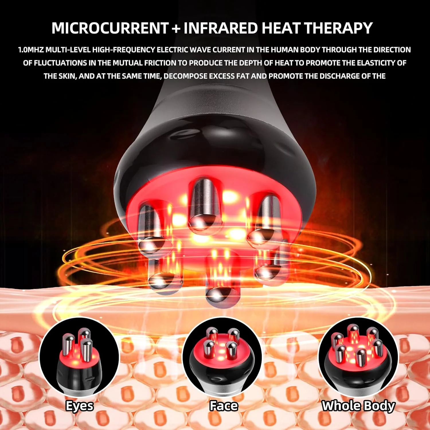 Body Massager Multifunction Beauty for Improvement in The Appearance of Cellulite Device