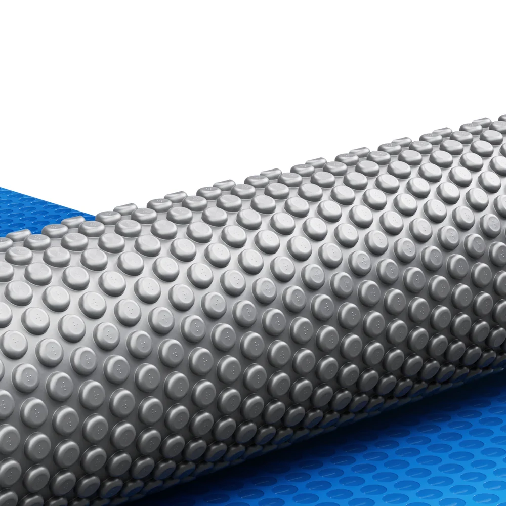 Aqua Buddy Pool Cover 600 Micron 11x6.2m Swimming Pool Solar Blanket Blue Silver