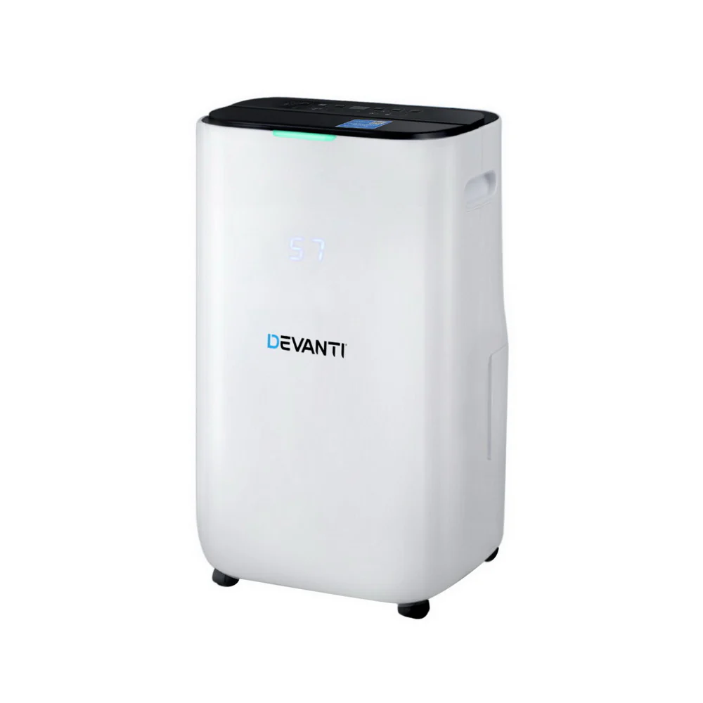 Devanti Dehumidifier 20L Air Purifier White