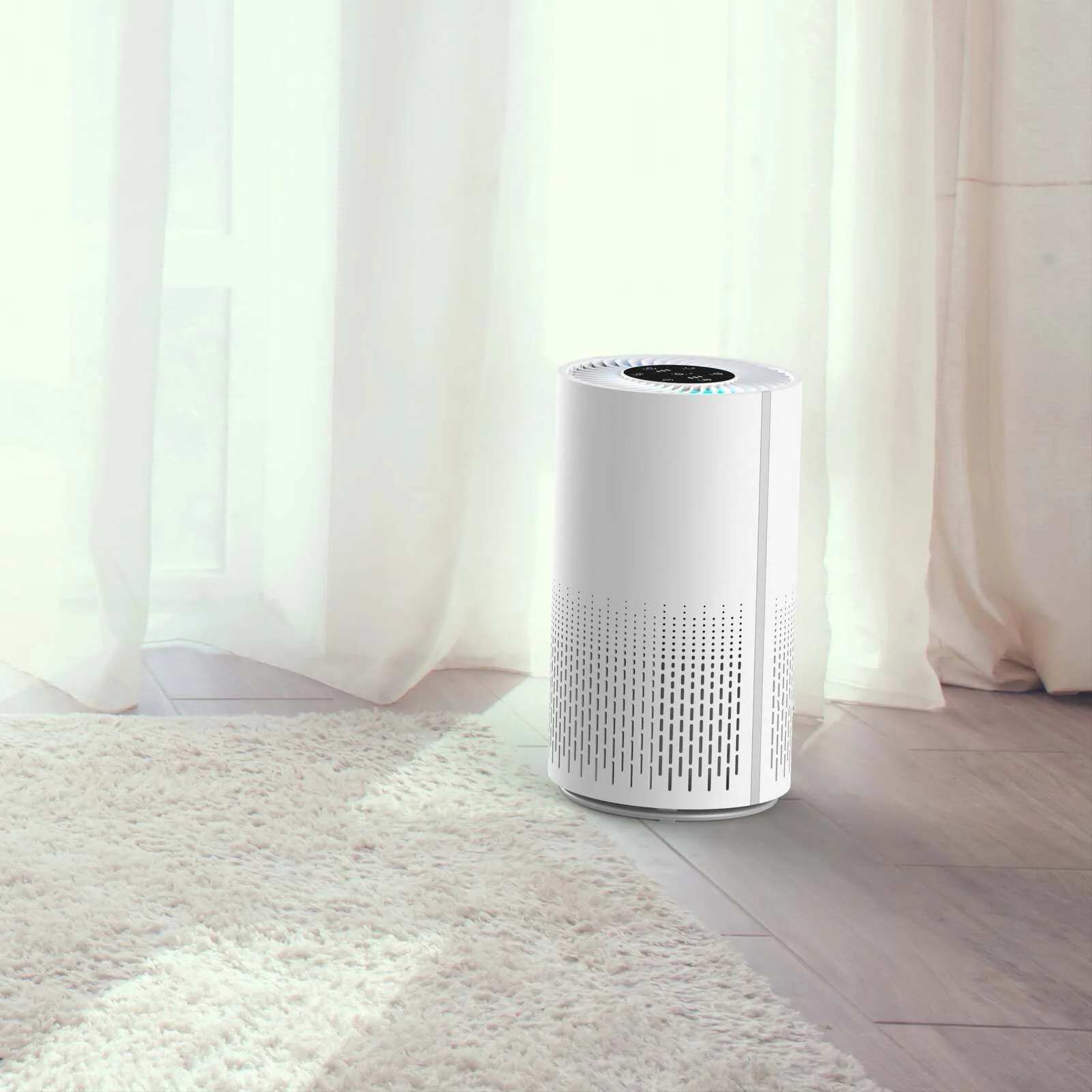 Air Purifier and Cleaner with HEPA Filter, Sleep Mode and Timer