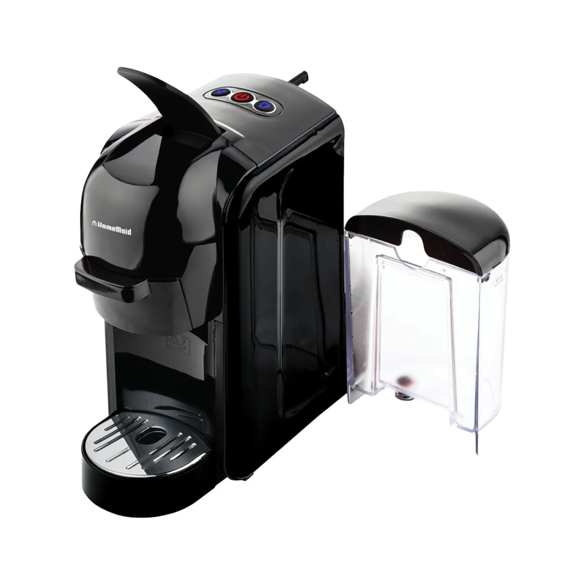 Pronti HomeMaid 3-in-1 Coffee Machine Multi-Capsule Pods and Ground Coffee Nespresso & Caffitaly Compatible CM-511HM