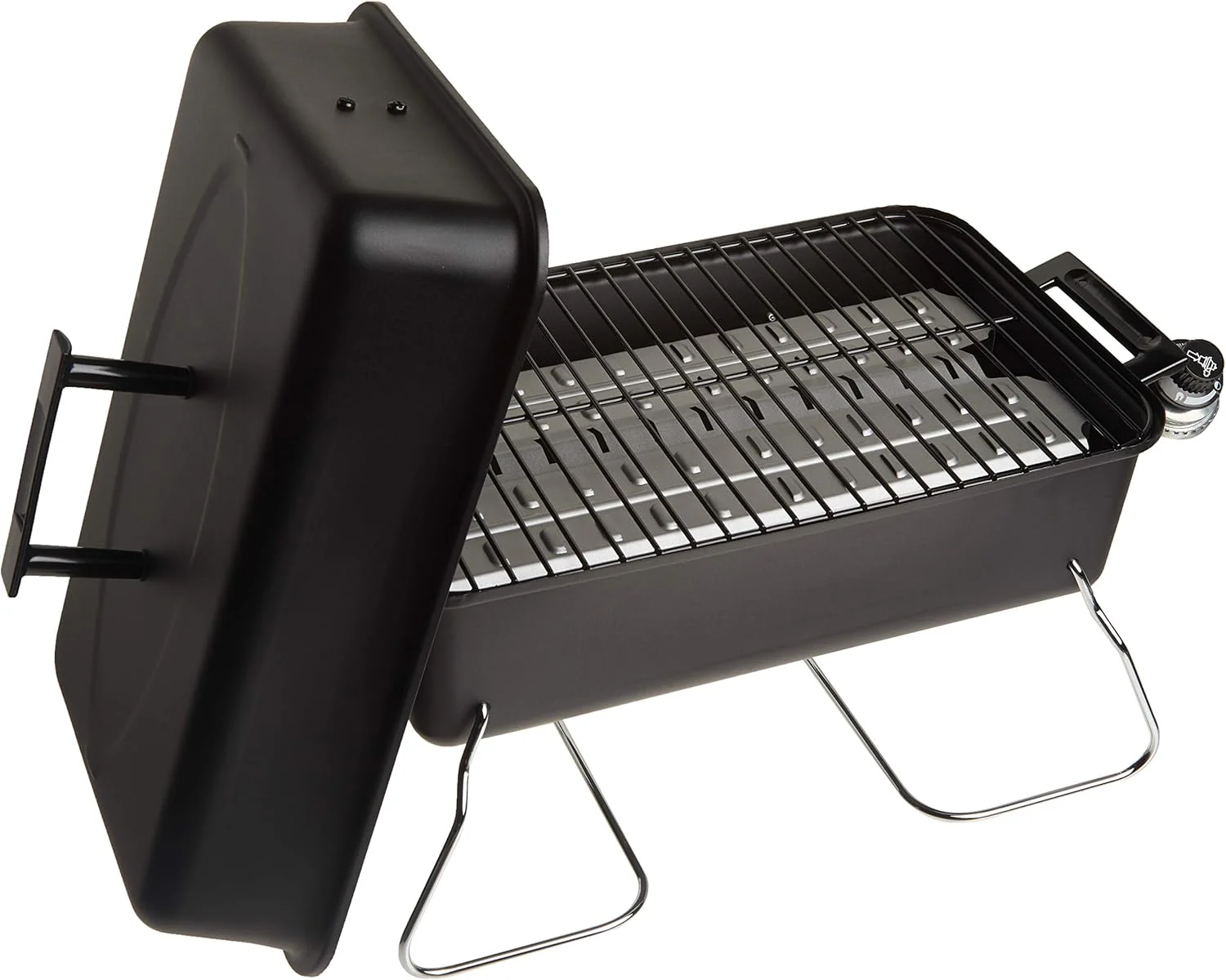 Portable Convective 1-Burner Stainless Steel Propane Gas Grill - 465133010