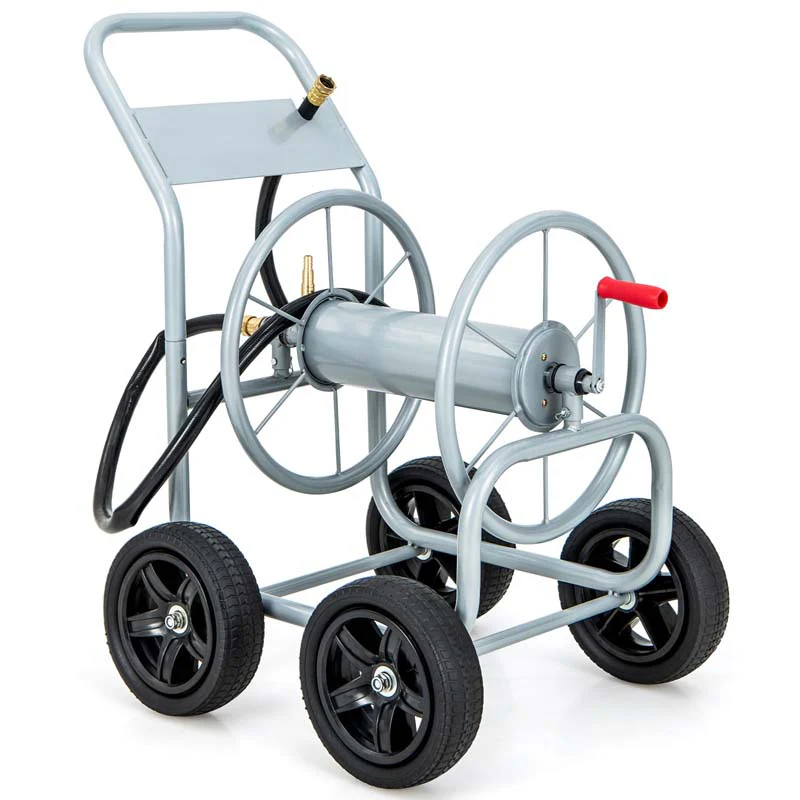 Garden Hose Reel Cart Holds 330 FT of 3/4