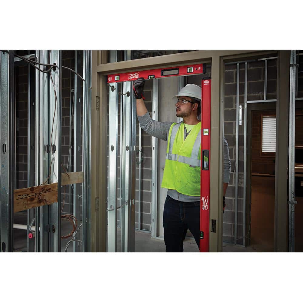 10 in. /24 in. /48 in. /78 in. REDSTICK Magnetic Box and Torpedo Level Set MLBXCM78