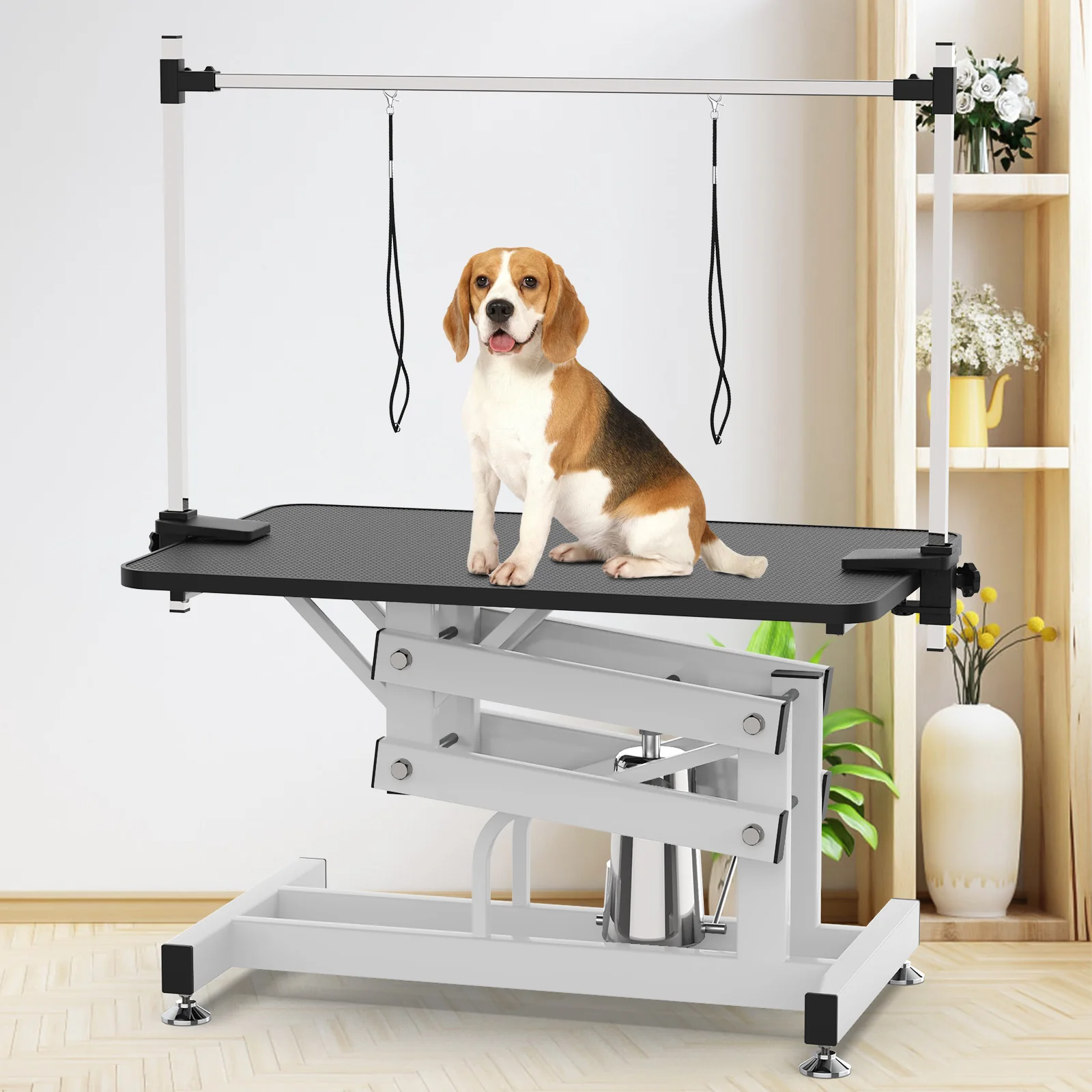 Hydraulic Pet Grooming Table for Large Dogs