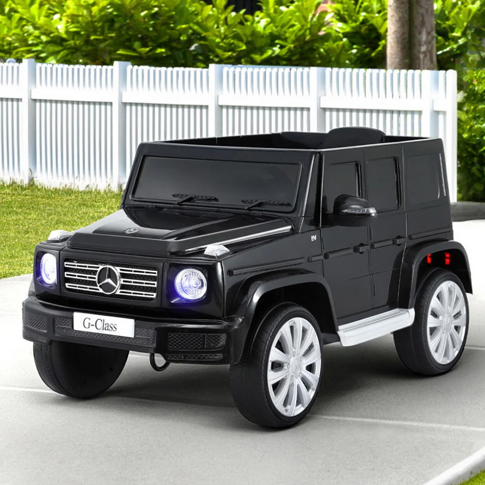 Kids Ride On Car Licensed Mercedes-Benz G500 Electric Toys Horn Remote 12V Black