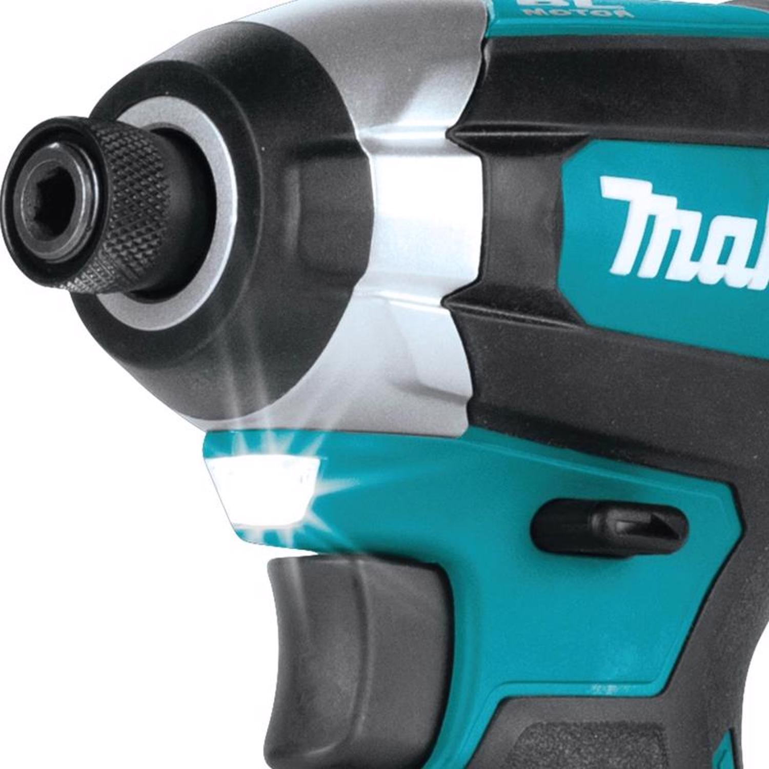 18V LXT 1/4 in. Cordless Brushless Impact Driver Kit (Battery Charger)