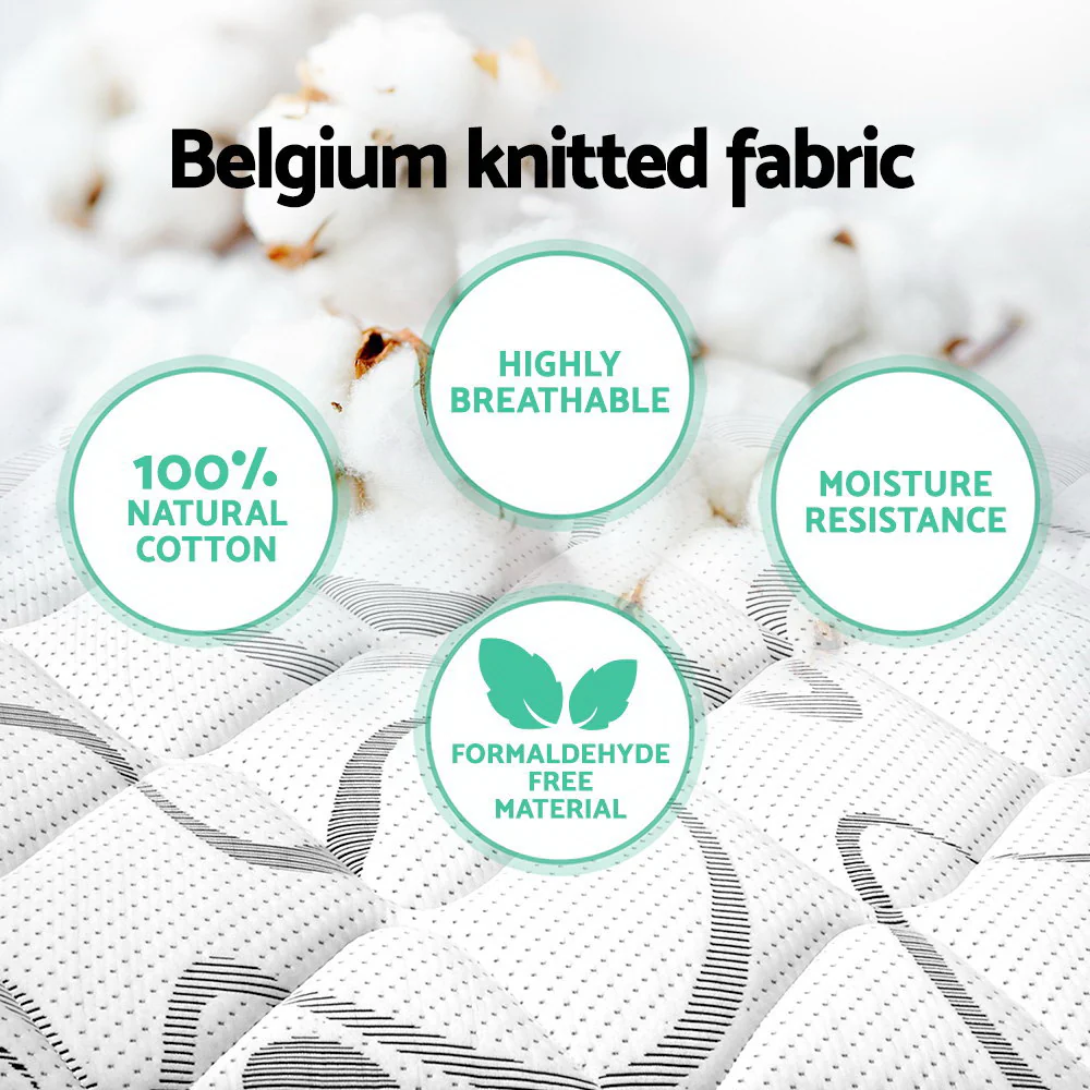 Giselle Bedding 30cm Mattress Medium Firm King