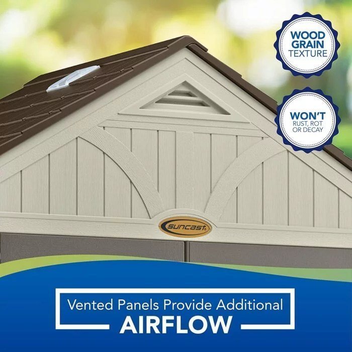 Suncast BMS8400D ��4 x 8�� Tremont Storage Shed