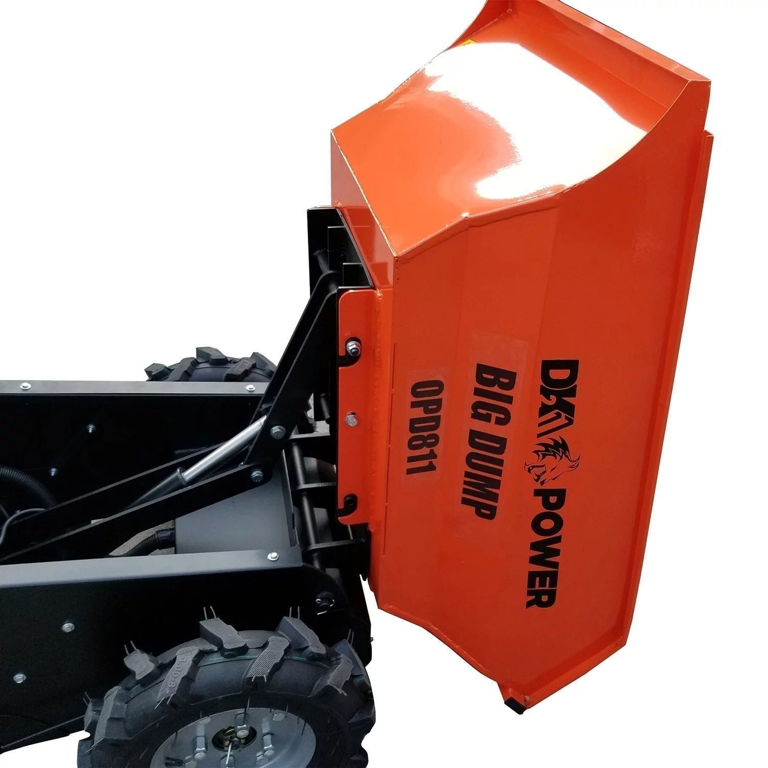 Detail K2 Big Dump 1100 Pound Electric Power Dump Cart �C OPD811