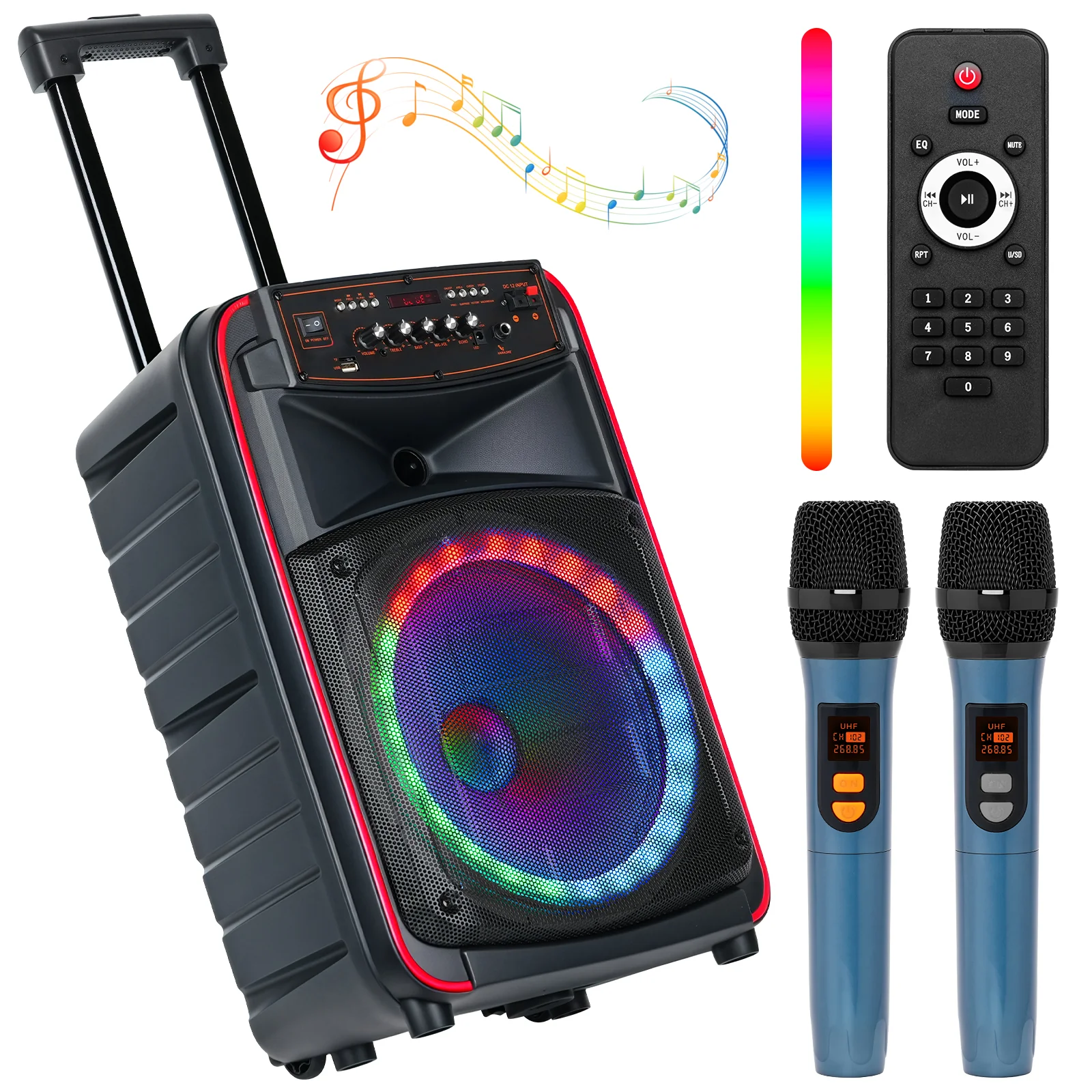 Karaoke Machine Portable Bluetooth Karaoke Speaker