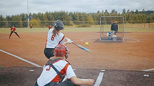 Combo Pitching Machine �C Adjustable Up to 60 MPH, for Baseball & Softball, Ideal for Pitching-Machine Leagues