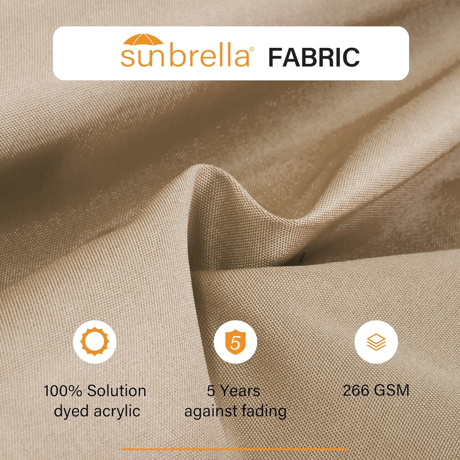 LAUSAINT HOME Outdoor Patio Umbrella with Base included, 11 FT Deluxe Curvy Cantilever Umbrella Heavy Duty Offset Hanging Umbrella with 360�� Rotation for Market, Pool, Garden, Backyard, Deck (Beige)