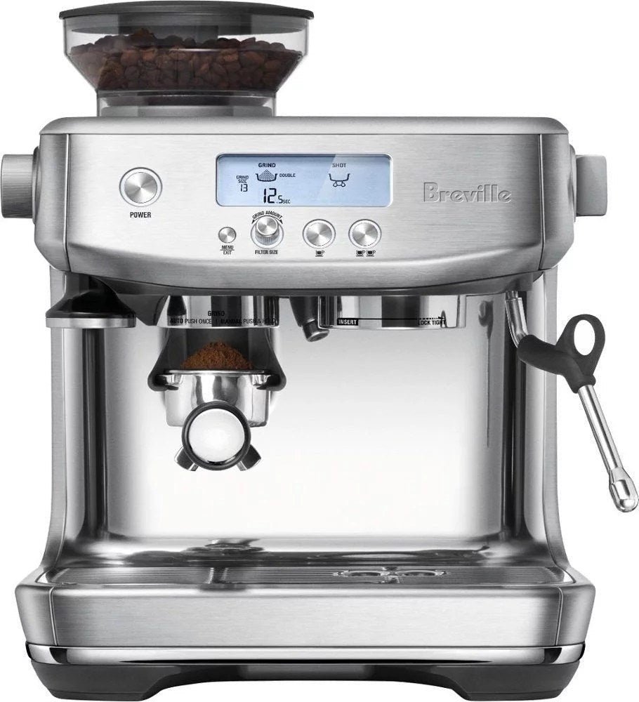 Breville BES878BSS The Barista Pro Espresso Machine �C Stainless Steel