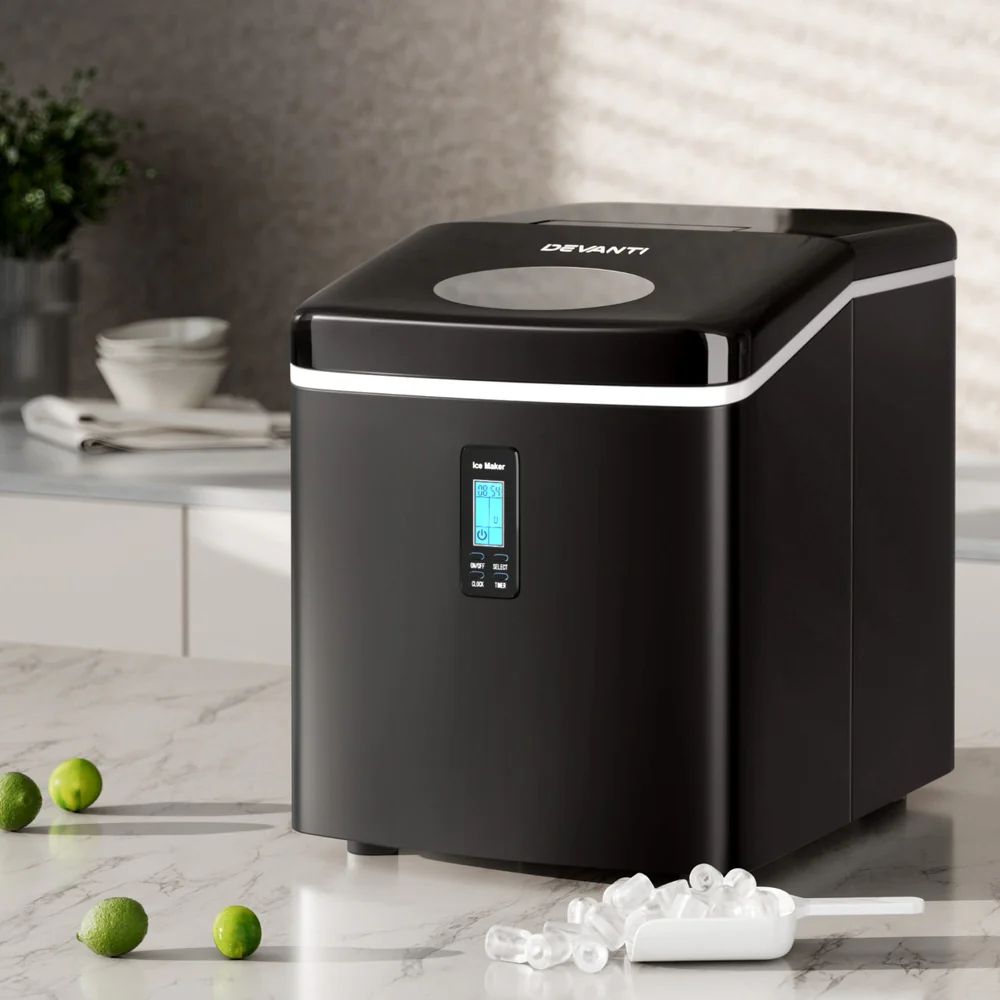 Devanti 15kg Ice Maker Machine Black