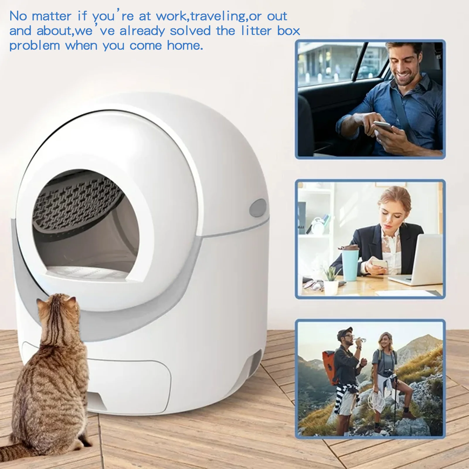 Self Cleaning Smart Cat Litter Box