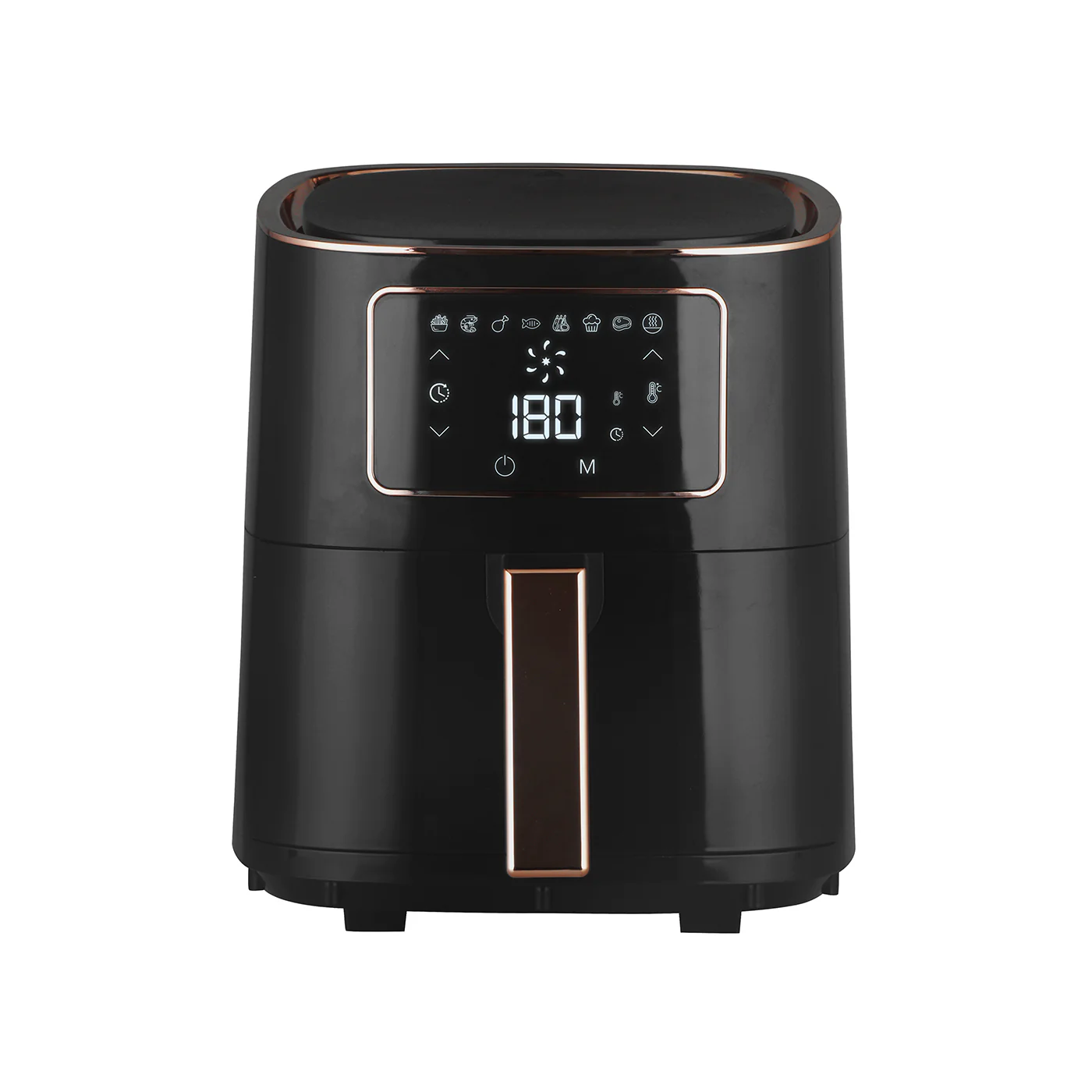 7L Digital Air Fryer Black 1700W, 200C, 8 Cooking Settings
