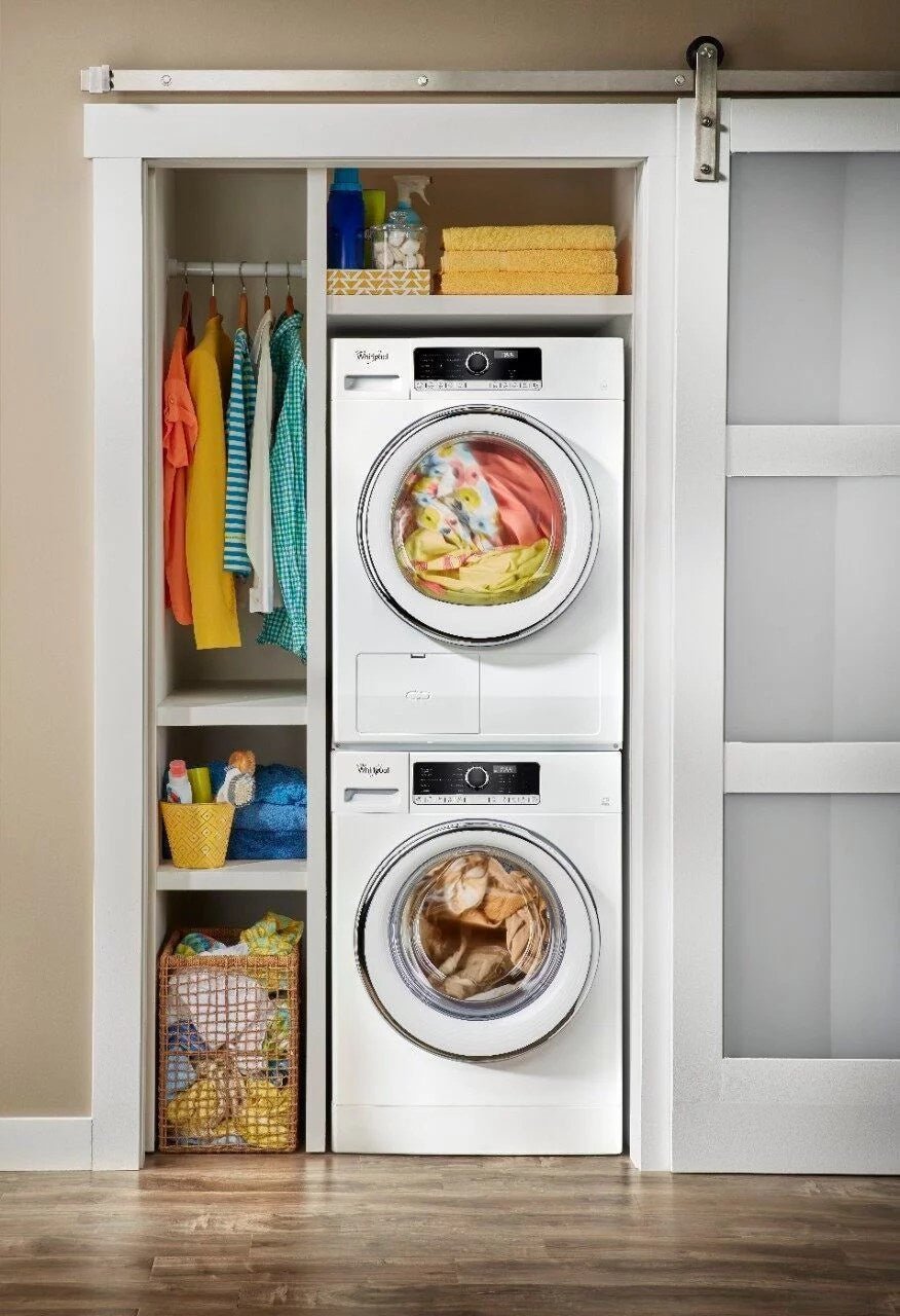 Whirlpool �C 2.3 Cu. Ft. High Efficiency Stackable Front Load Washer with Detergent Dosing Aid �C White
