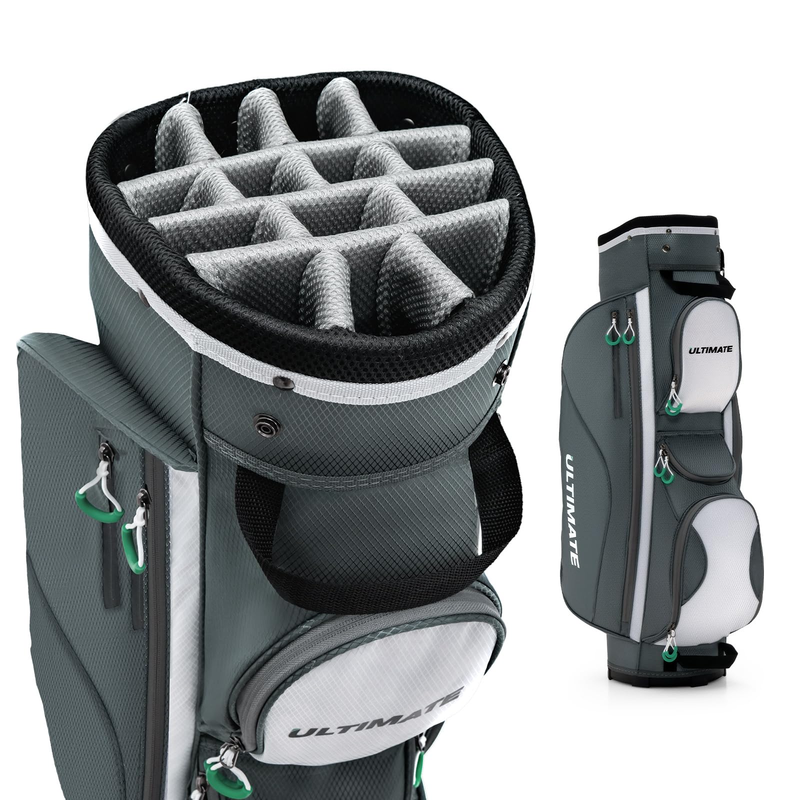 Golf Cart Bag with 14 Top Dividers