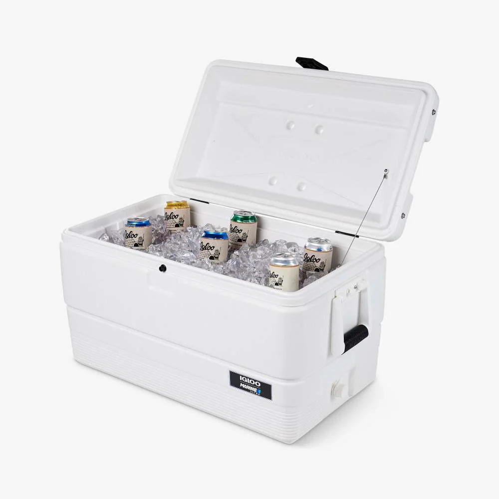 Marine Ultra Hard Cooler: 72qt White, Your Ultimate Marine Companion
