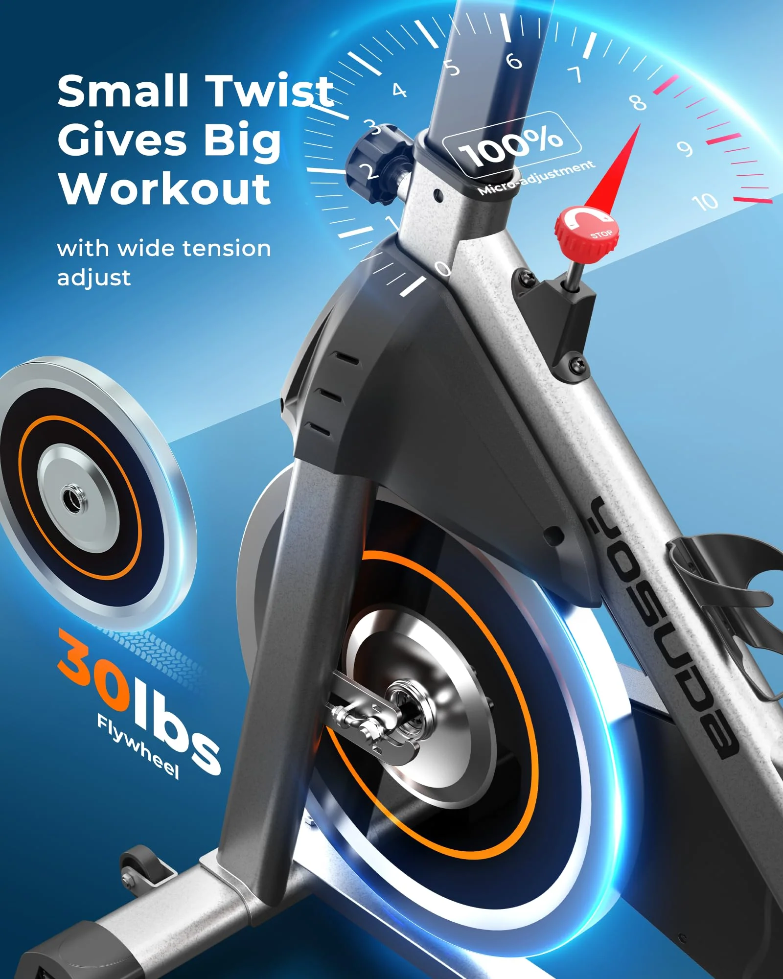 YOSUDA Indoor Cycling Bike Stationary Bike