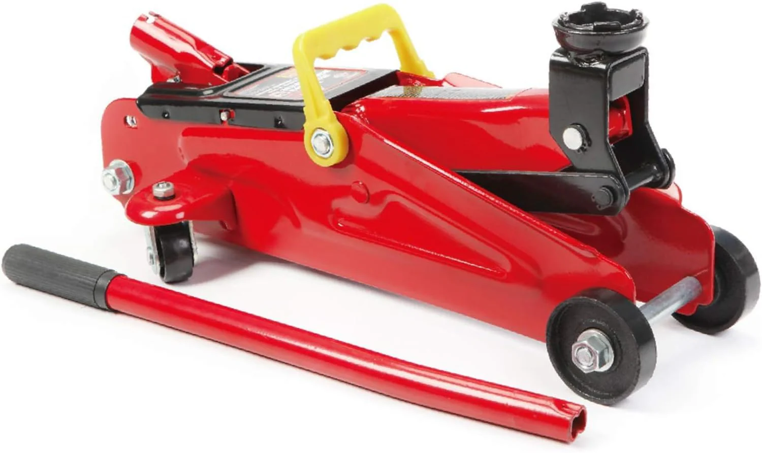 3 Ton Low Profile, Aluminum and Steel Racing Floor Jack with Dual Pistons Quick Lift Pump for Sport Utility Vehicle, Lifting Range 3-15/16