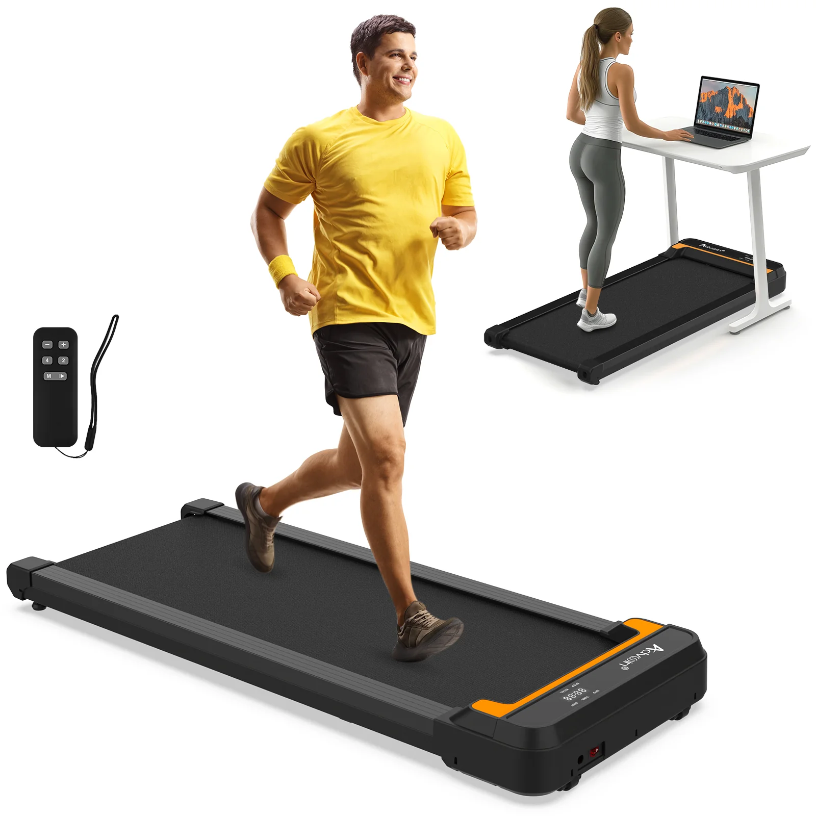 Walking Pad Under Desk Treadmill with LED Display