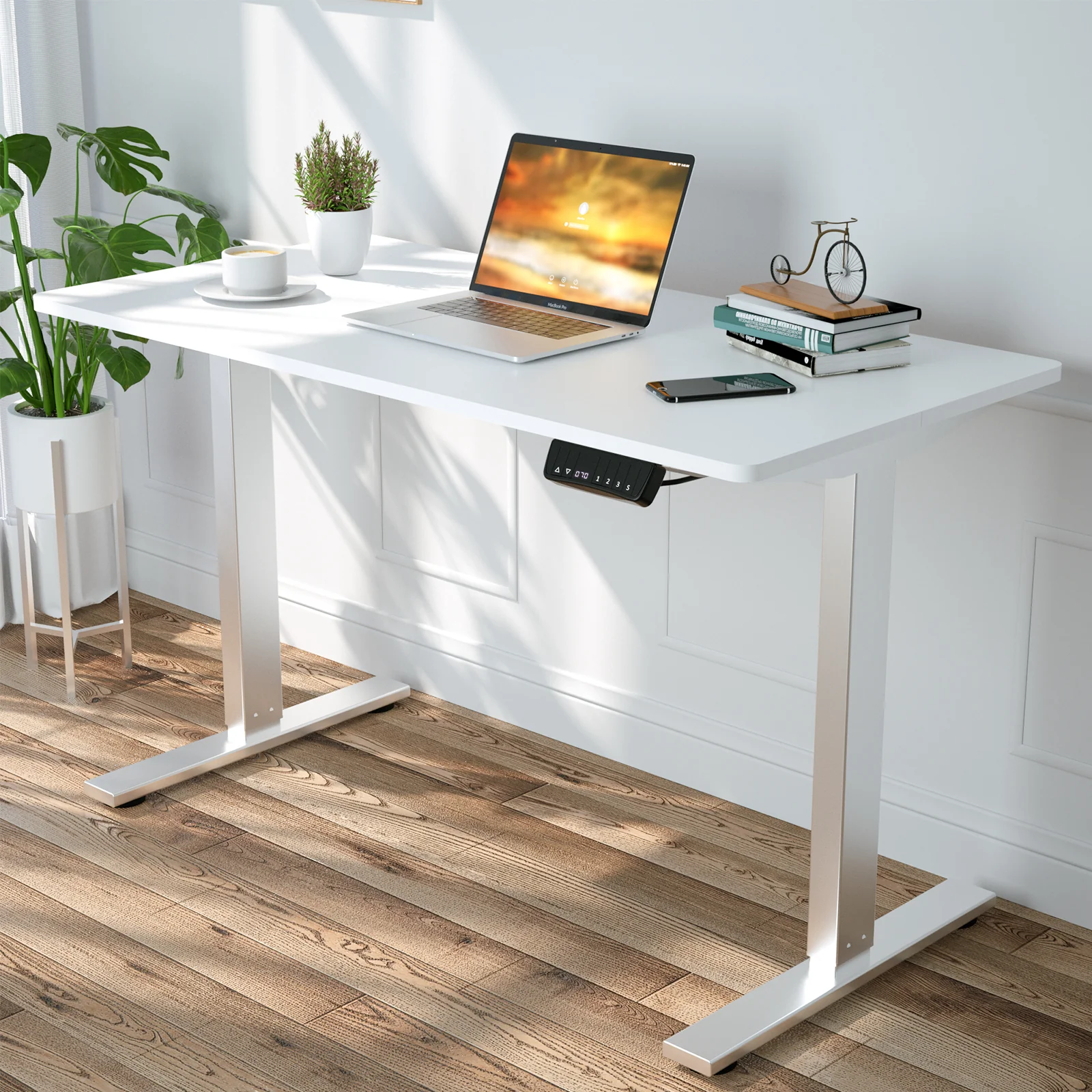Adjustable Height Electric Standing Desk 120cm
