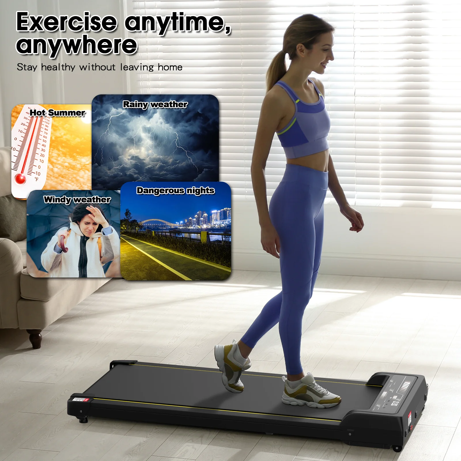 Treadmill Under Desk Walking Pad