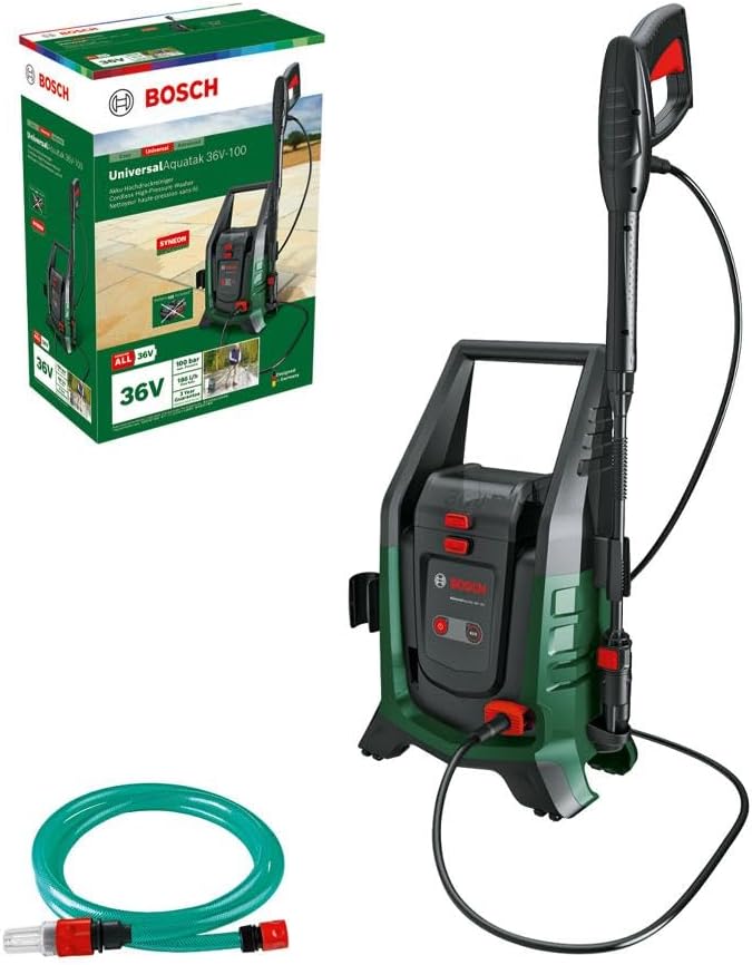 Bosch 18V Cordless Pressure Washer Without Battery, Outdoor Cleaner 290 PSI 15L (Fontus Gen 2)