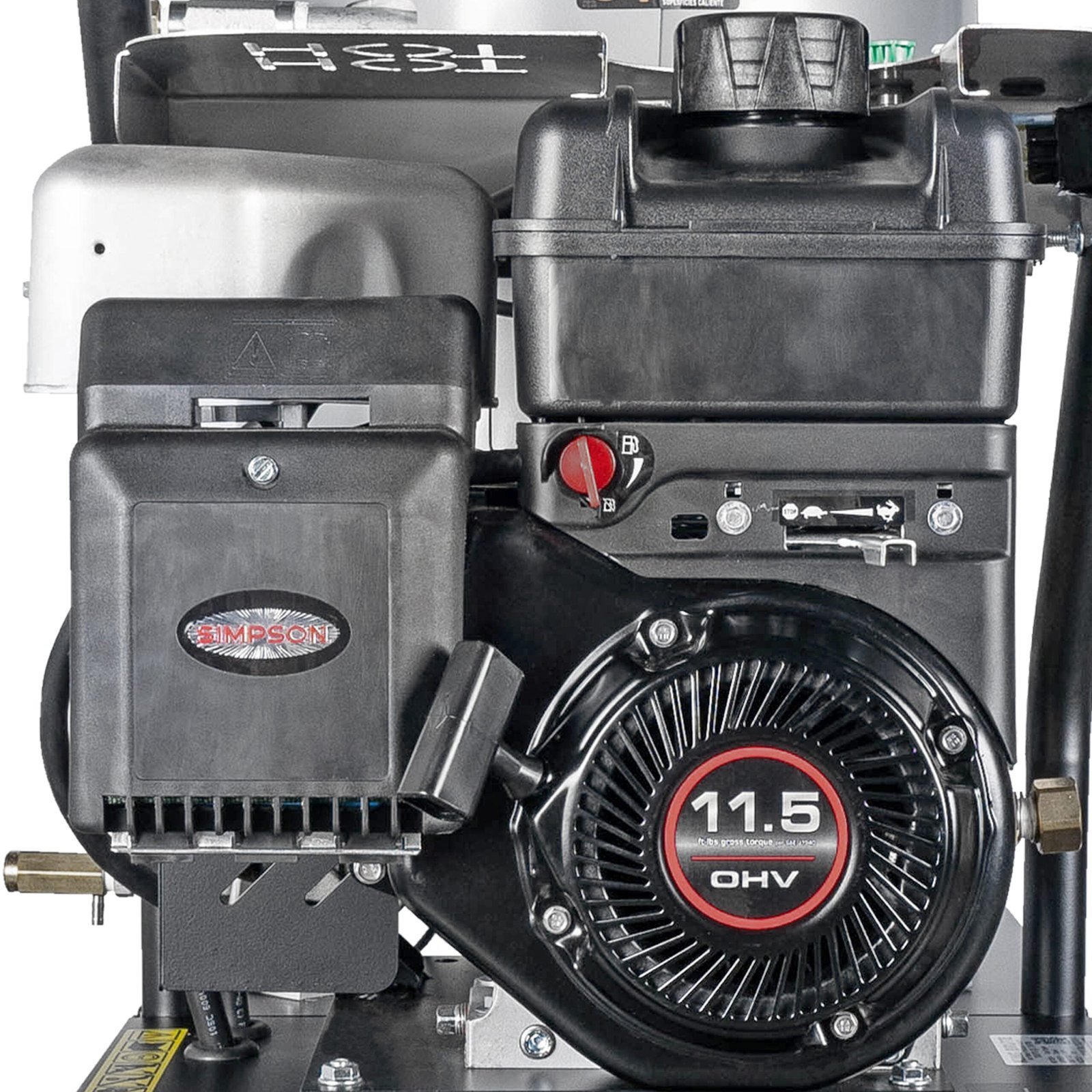 Simpson KB3028 Brute Series 3000 PSI 2.8 GPM Briggs and ; Stratton Intek 1100 CAT Pump Hot Water Pressure Washer New