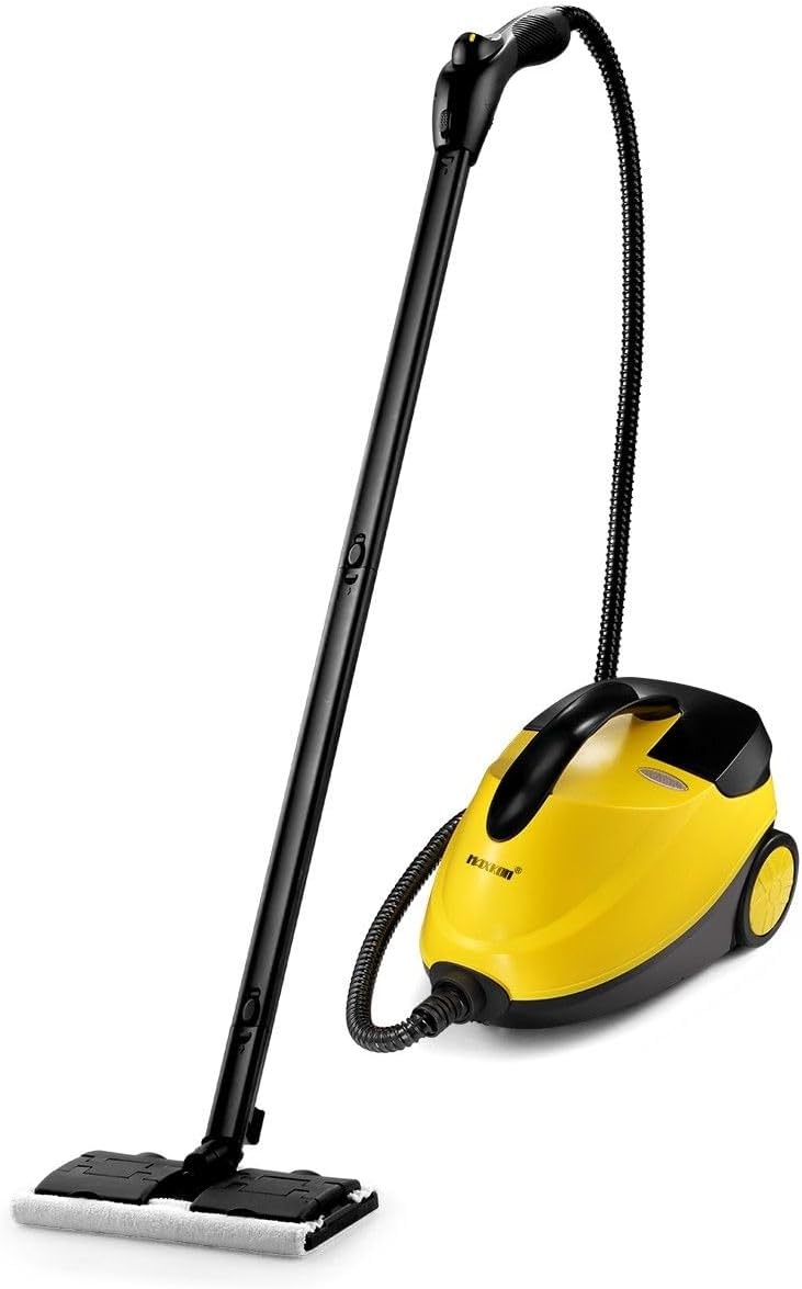 Maxkon 13-in-1 Steam Cleaner Mop 2.1L High Pressure Carpet Floor Window Steamer Handheld Home Cleaning,Dual Tank