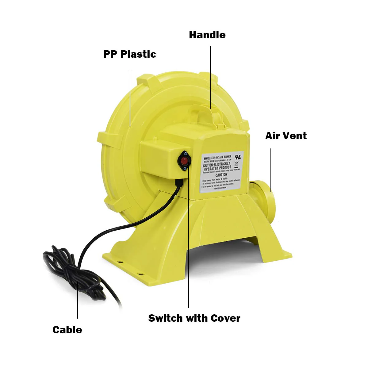 Giantex 450W/680W/750W Electric Air Blower Pump Fan