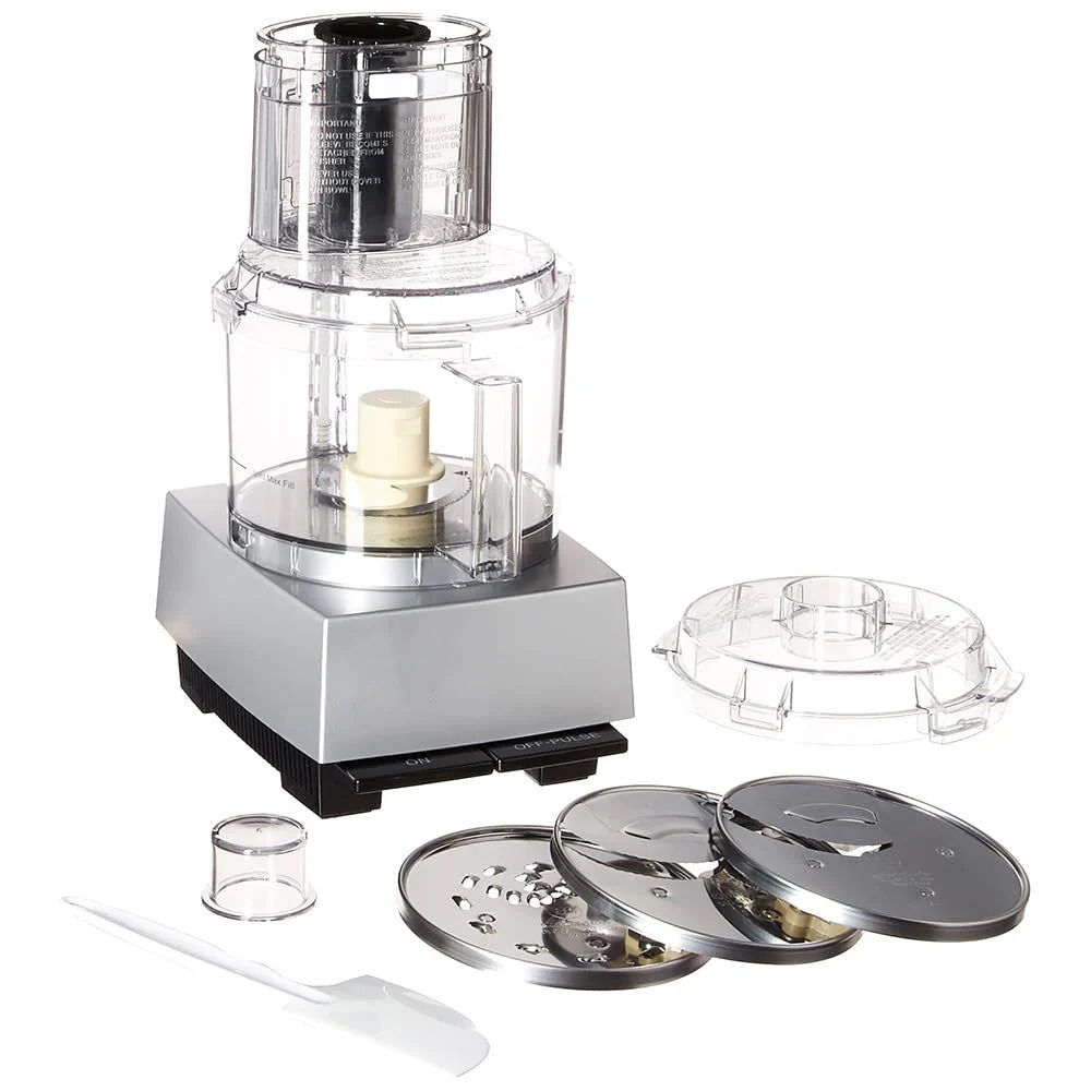 DLC-8SBCYP1FR Food Processor, Pro Custom 11 Cup Brushed Chrome (Renewed)